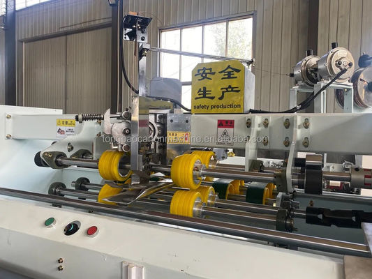 Semi-Automatic Stitcher Double Servo Carton Box Push Plate Corrugated Nailing Machine