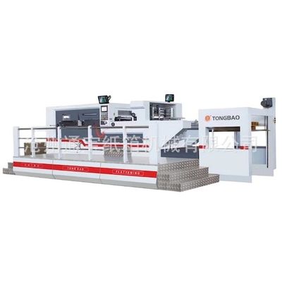Advanced 380 V Automatic Lead Edge Die Cutting Machine with Full Waste Stripping Station