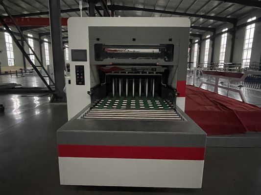 Advanced 380 V Automatic Lead Edge Die Cutting Machine with Full Waste Stripping Station
