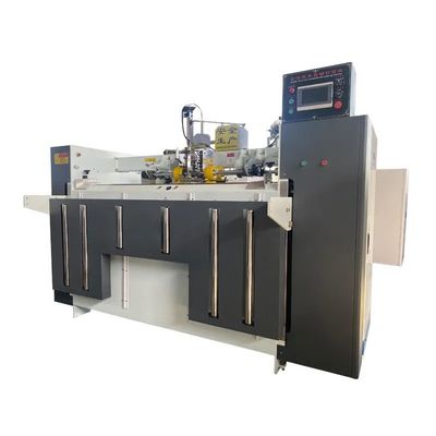 Electric Driven Double Servo Push Plate Box Manual Cardboard Box Stapler for Packaging