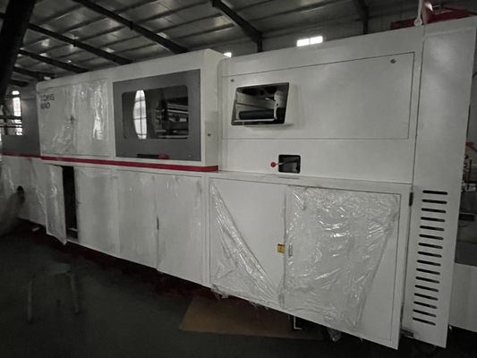 Advanced 380 V Automatic Lead Edge Die Cutting Machine with Full Waste Stripping Station