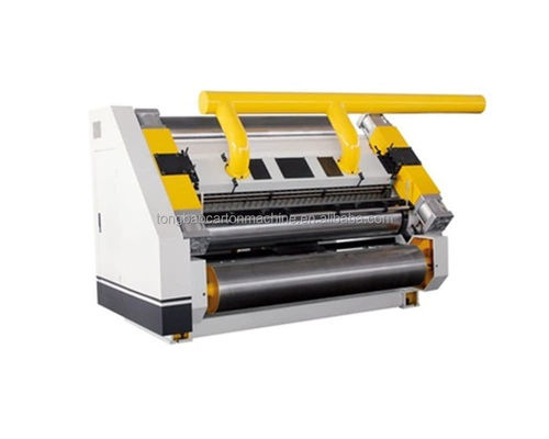Automatic Production Machine Line Single Facer For High Speed Corrugated Cardboard