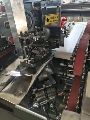 Semi-Automatic Stitcher for Corrugated Paper Double Servo Cardboard Nail Box Stapling