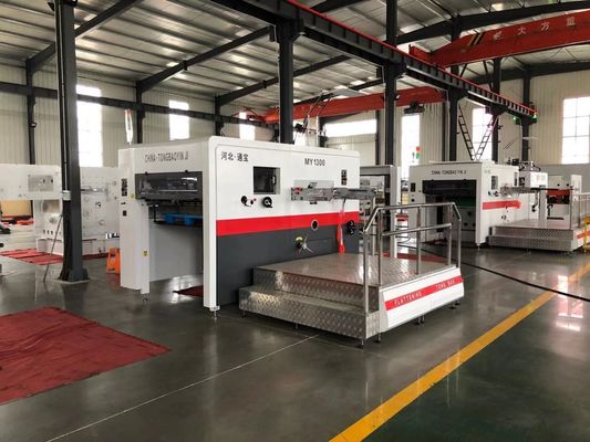 Semi Auto Flat Bed Corrugated Paper Die Cutting Machine with Full Waste Stripping Supply