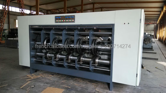Semi-automatic Rotary Slotting Corrugated Box Machine with Customer Requirements