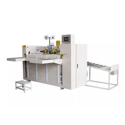 Semi-automatic Double Servo Stapler for Manual Feeding Corrugated Carton Box Stitching