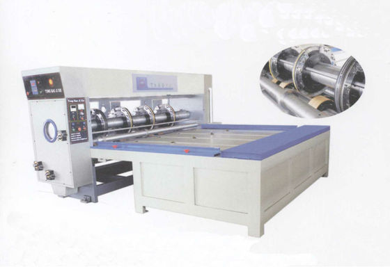 Semi-automatic Rotary Slotting Corrugated Box Machine with Customer Requirements