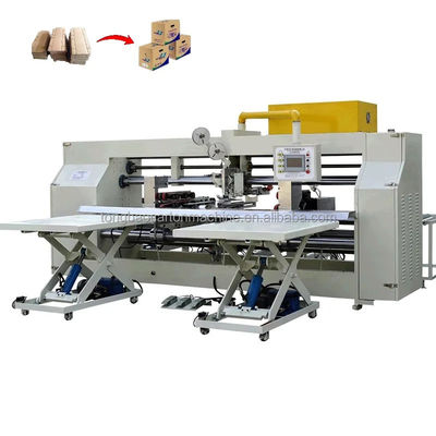 High Speed Double Piece Semi Auto Stitching Machine for Corrugated Paper Box Stapling