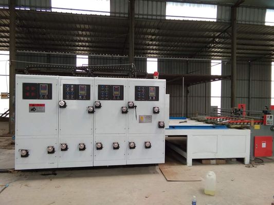 2800mm Semi Automatic Corrugated Carton Box Flexo Printing Machine Slotter and Die Cutter