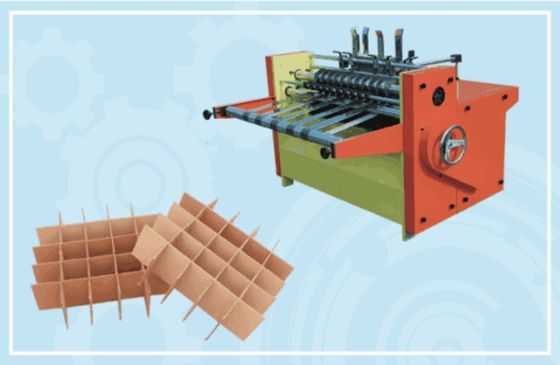 Semi-automatic GBJ High Speed Clapboard Partition Slotter Machine for Cardboard Boxes
