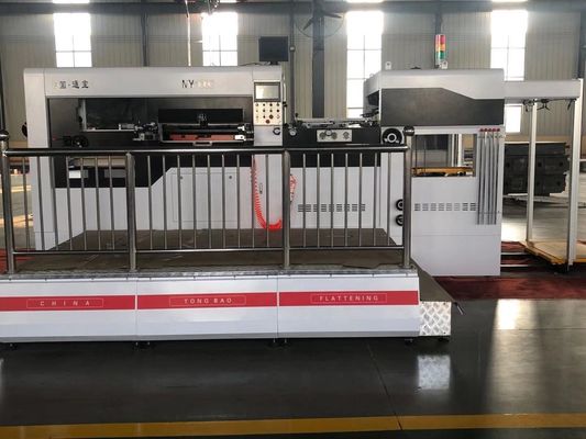 MY-1500 Flat bed Automatic die-cutting and creasing machine manual-automatic type