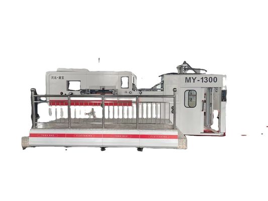 MY-1500 Flat bed Automatic die-cutting and creasing machine manual-automatic type