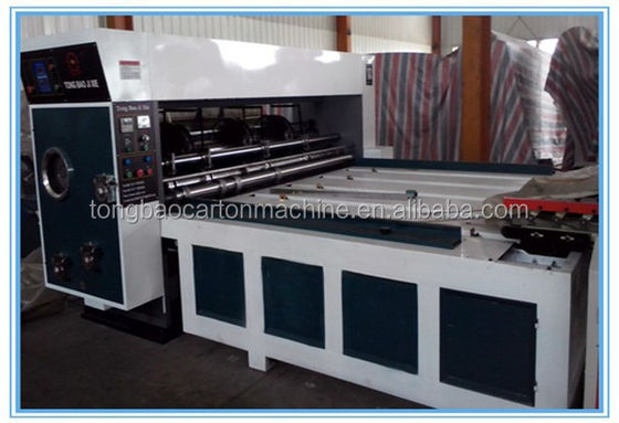 Tongbao Semi-automatic Slotting Rotary Die Cutting Creasing Machine with 1500 KW Power