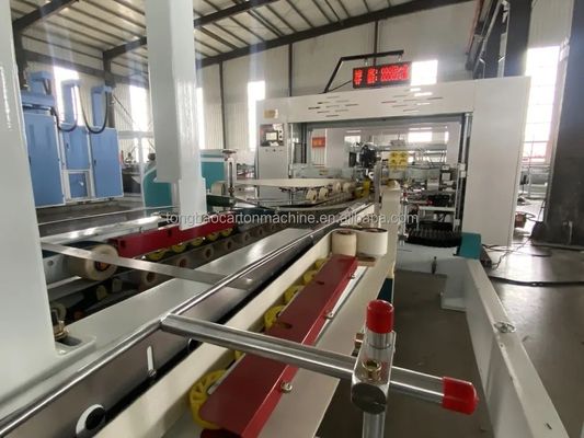 Automatic Folding Box Gluing and Stapling Machine for Folder Gluer Carton Box Making