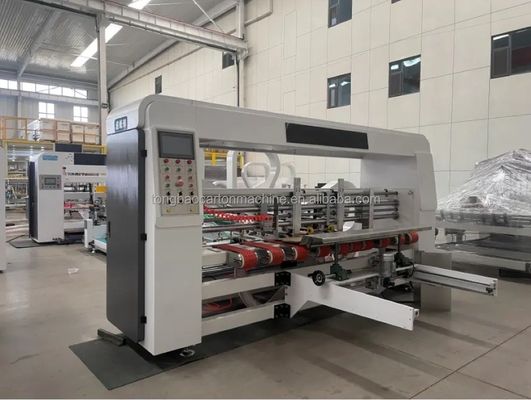 Automatic Gluer And Stitching Folder Stapling And Bonding Machine For Carton Paperboard