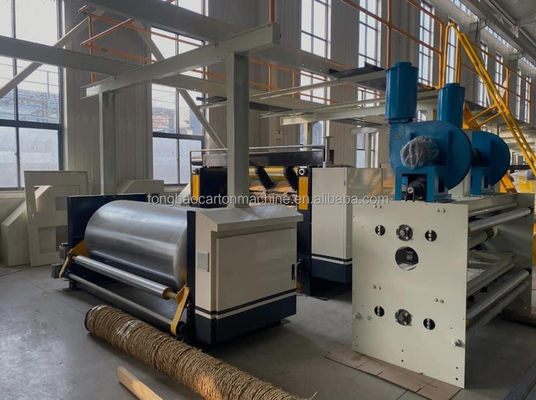 Electric Driven 2 Ply Corrugated Cardboard Production Line Machine for Box Making