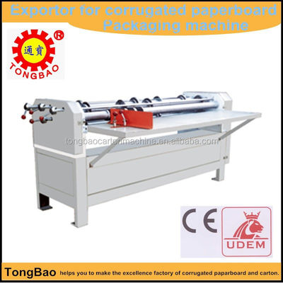 Semi-automatic Corrugated Paperboard Manual Roller Slitter Cutter Machine for Durable