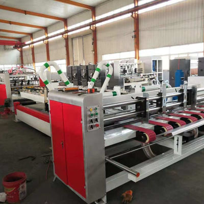 Wood Packaging Material Automatic Folder and Gluer Carton Machine for Volume Production