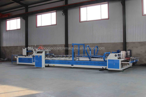 380V Power Automatic Folder and Gluer Carton Machine for Smooth Production
