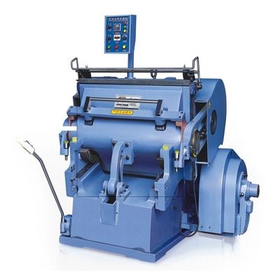 Excellent Box Flatbed Manual Die Cutting Creasing Carton Machine with 380 V Voltage