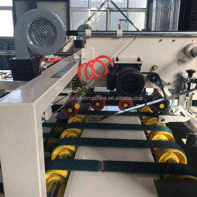 Carton Packaging Type 150 mm Mini Automatic Folder Gluer Machine for Small Box Gluing