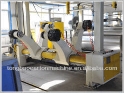TB-ZJ Corrugated Hydraulic Shaftless Mill Roll Stand for High Speed Paper Production