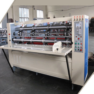 Semi Automatic Thin Blade Slitter for Corrugated Cardboard Driven Type Electric 380V