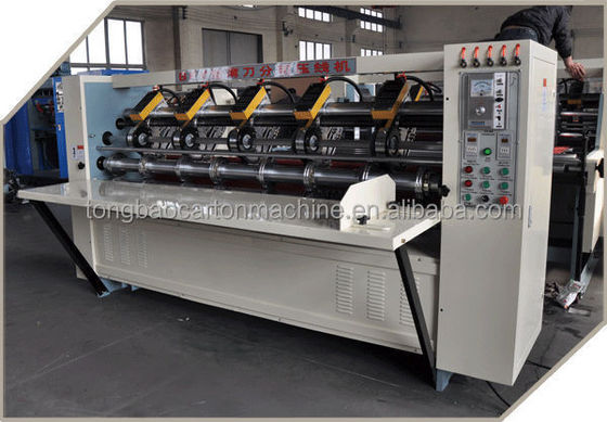 Semi Automatic Thin Blade Slitter for Corrugated Cardboard Driven Type Electric 380V