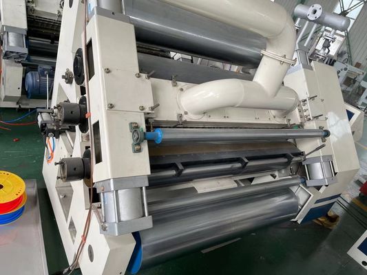 380 V Single Facer Machine for Cardboard Sheets Making in Plastic Packaging Material