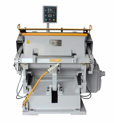 Semi-Auto Flat Bed Corrugated Board Creasing And Die Cutter Machine For Packaging Pouch
