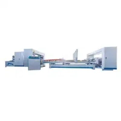 Carton Folder Gluer Stapler Nail Box Machine for Automatic Carton Gluing and Stitching