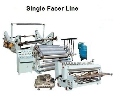 Production Machine for Single Corrugated Cardboard Production Line