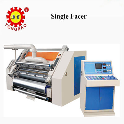 Electric Driven Single Face Corrugated Paperboard Production Line for Plastic Packaging