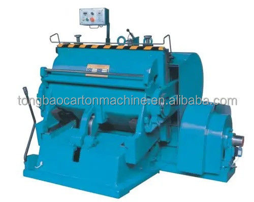 Manual Carton Cardboard Paper Box Die Cutting and Creasing Machine for Pouch Packaging