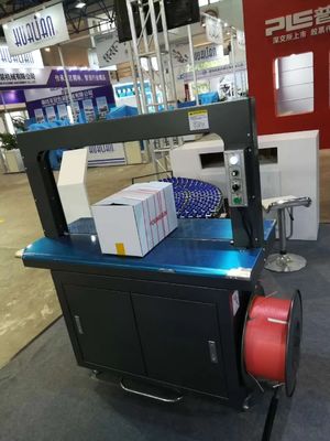 High Volume Packaging Made Easy with Top Presser Automatic PP Strapping Machine
