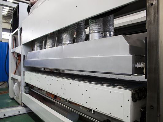 High Definition 4 Colors Flexo Printing Machine With Rotary Slotter Supplies Perfect