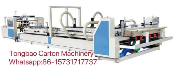 Semi-automatic Corrugated Cardboard Folder Gluer Machine for Carton Box Manufacturing