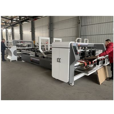 Top- Automatic Corrugated Box Gluing Machine Folder and Gluer Machine for Carton Box