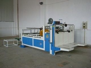 Semi-Automatic Paperboard Folding Gluer for Carton Box Assembly and Packaging Solutions