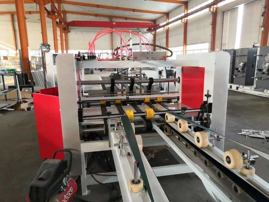 supply automatic folder and gluer carton machine products with Video technical support