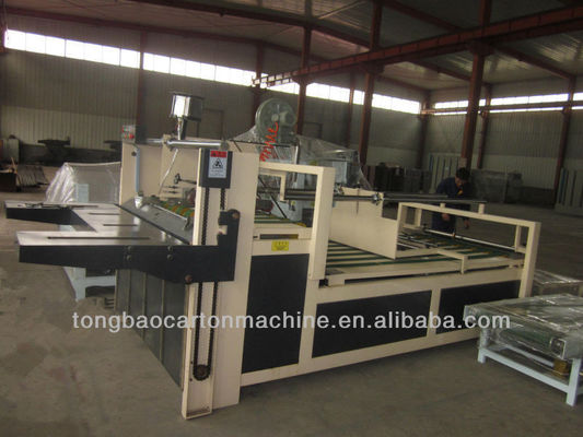 Semi Auto Folder Gluer Machine for 900mm Wide Products 40 M/Min Speed Direct
