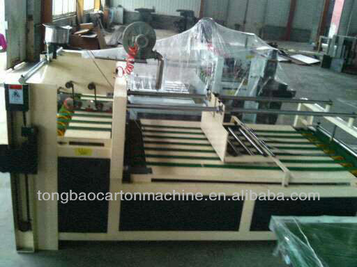 Semi Auto Folder Gluer Machine for 900mm Wide Products 40 M/Min Speed Direct