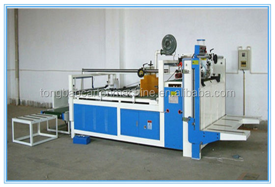 Electric Driven Semi-Automatic Corrugated Box Folder Gluer for Flexible Packaging