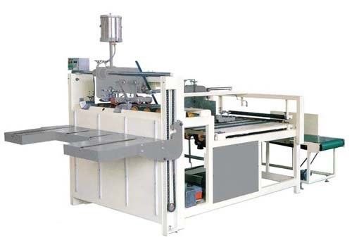 Video Technical Support Semi-Automatic Corrugated Box Folder Gluer for 1515mm Size