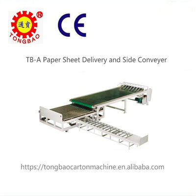 Advanced Paper Sheet Delivery and Side Conveyer Transfer Stacker for Commercial Needs